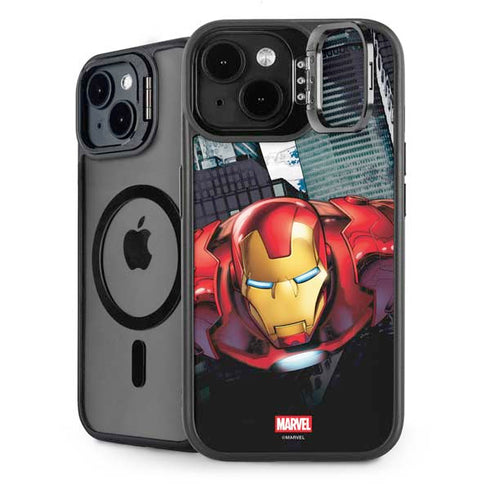 Marvel Avengers Assemble Iron Man iPhone 14 Kickstand Case